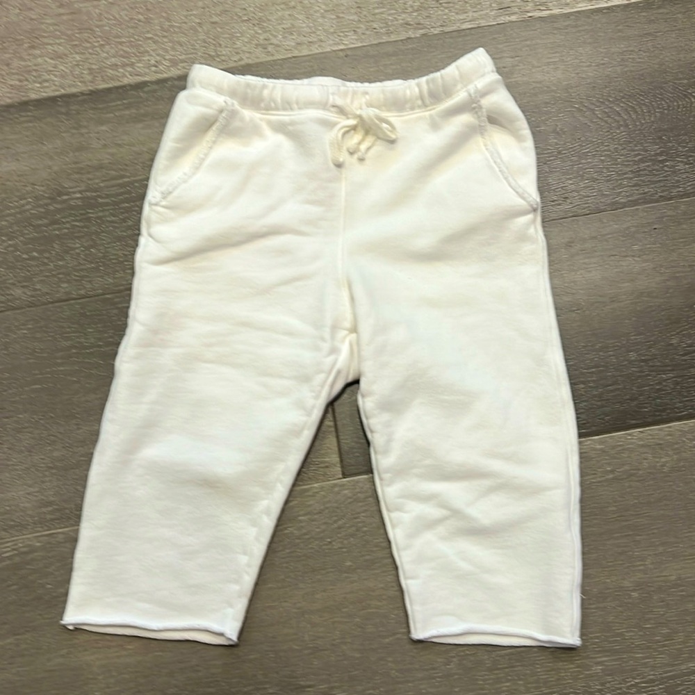 Frank and Eileen tee lab cropped terry sweat pants